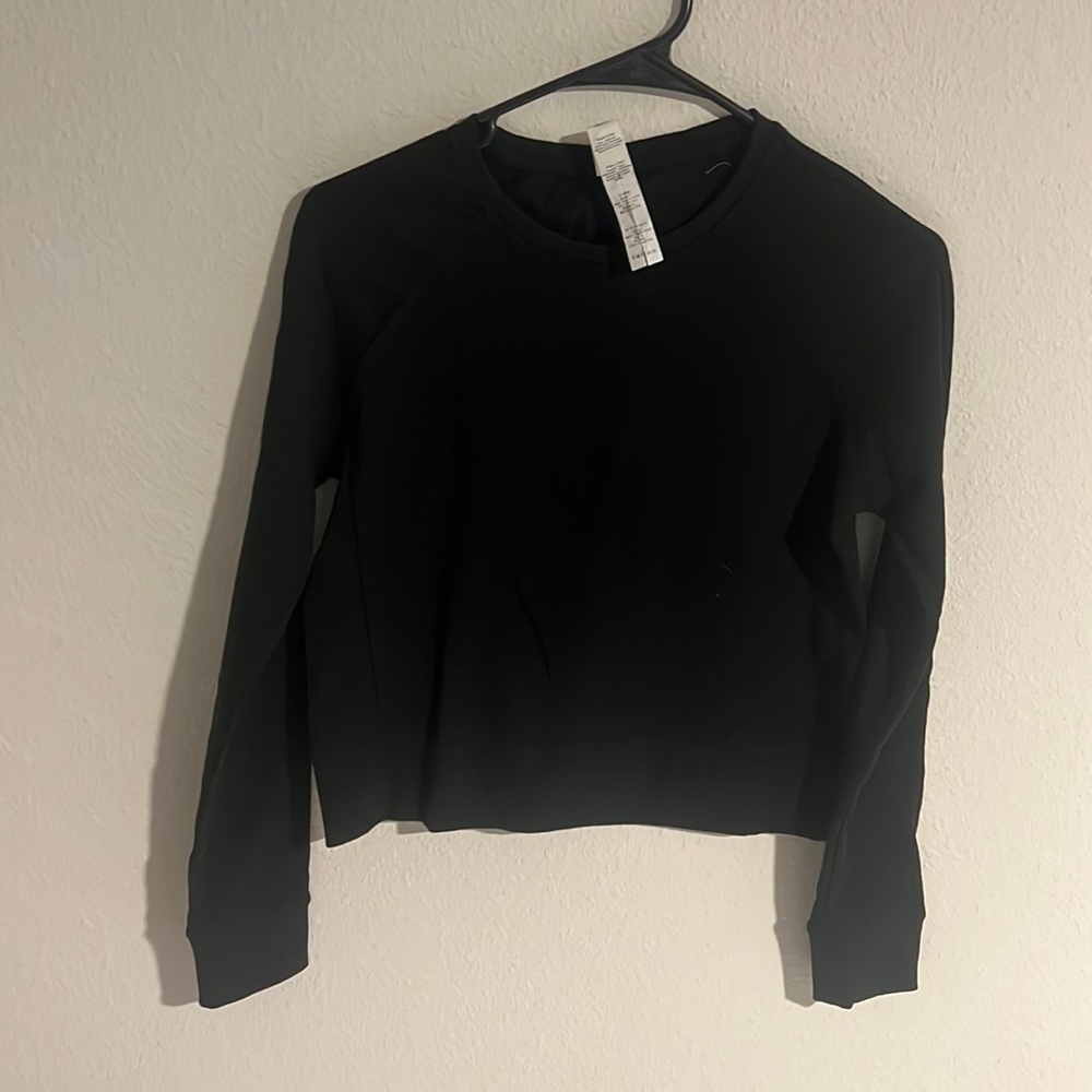 Black Lululemon knockoff sweatshirt